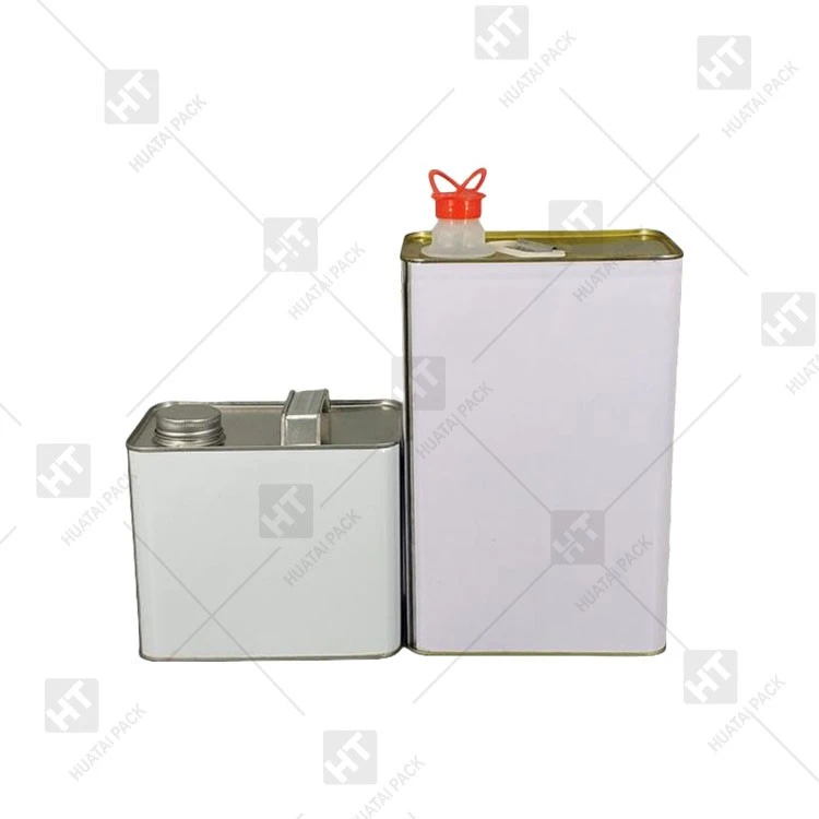 1L Square Tin Can