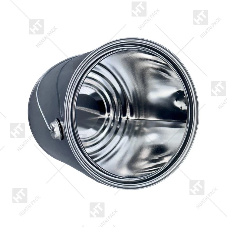 Round Open Lid Tin Cans